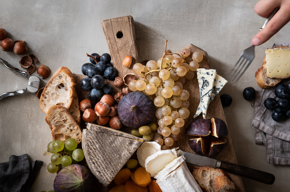 Plateau apéro par Christina Thiblet Photographe vin et culinaire à Fontainebleau